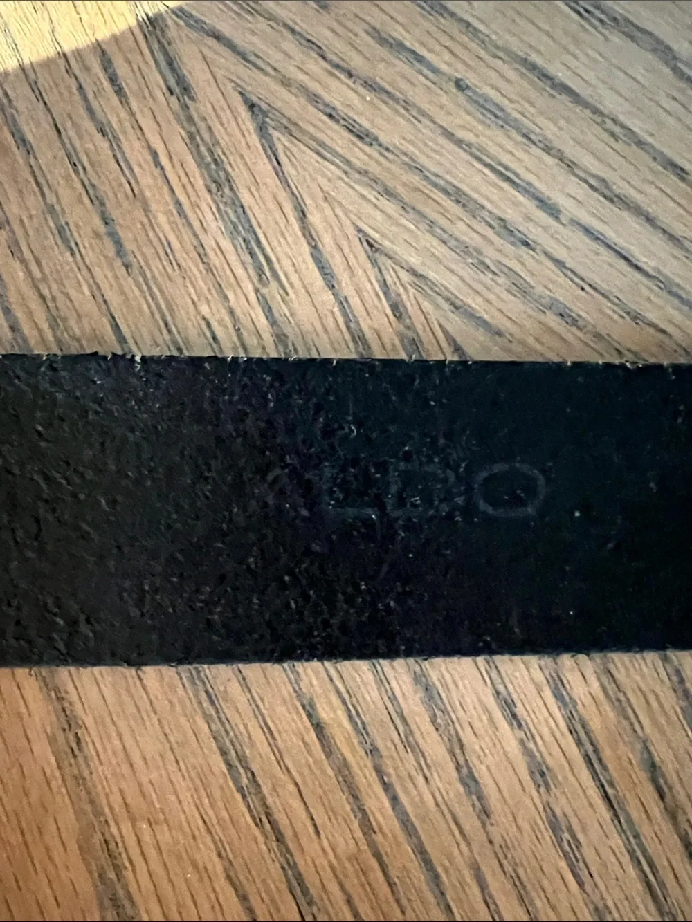 Aldo Western Leather Turquoise Buckle Brown Belt M